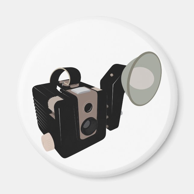 Antike Kamera Magnet (Vorne)