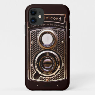 Antike Kamera Rolleicord Art Deco iPhone 11 Hülle