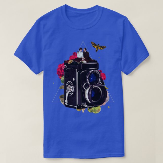 Antike Kamera T-Shirt (Design vorne)