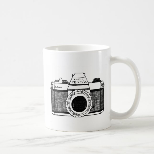 Antike Kamera Tasse (Rechts)