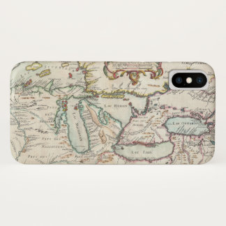 Antike Karte der Great Lakes Case-Mate iPhone Hülle