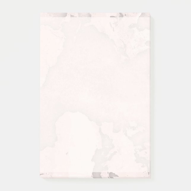 Antike Karte Post-it Klebezettel (Vorderseite)