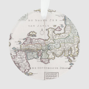 Antike Karte von Japan   1769 Ornament