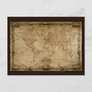 Antike Kartenserie Postkarte