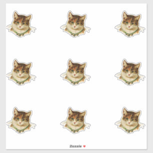 Antike Katze Aufkleber