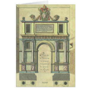 Antike Kirchenportal Eingang Renaissance-Architekt