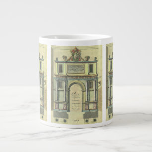 Antike Kirchentüreingang Renaissance-Architektur Jumbo-Tasse