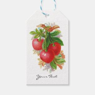 Antike Kirschen Geschenkanhänger