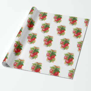 Antike Kirschen Geschenkpapier