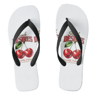 Antike Kirschtasse   Retro-Fruchtbecher Flip Flops