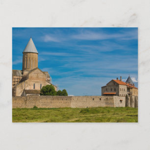 Antike Klosterfassade Postkarte