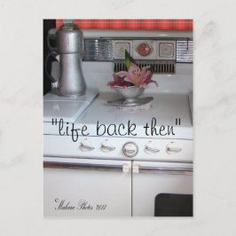 Antike - Kochherd Postkarte - #1 - anpassen