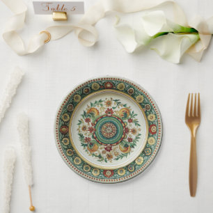 Antike Kornilov Brüder Porzellanpapier Platte Pappteller