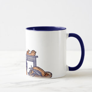 Antike Küchen-Koch-Tasse im Vintage-Stil Tasse