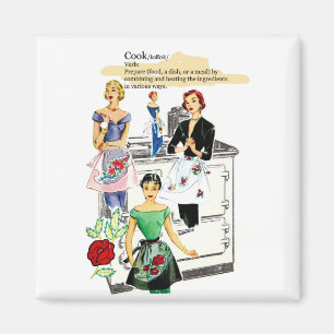 Antike Küchenherd Magnet