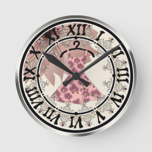 Antike Küchenuhr Runde Wanduhr