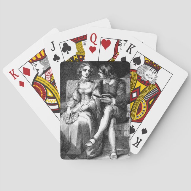 Antike Kunst Spielkarten (Rückseite)