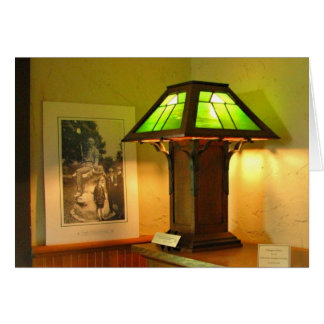 Antike Lampen-Karte