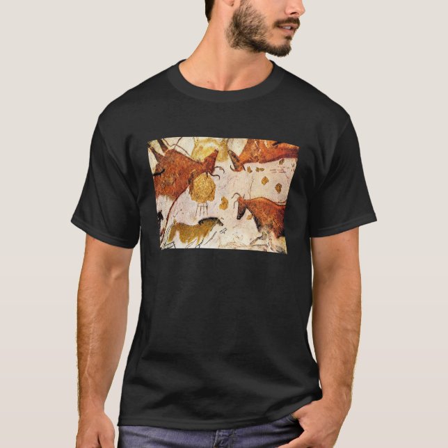 Antike Lascaux Bulls T-Shirt (Vorderseite)