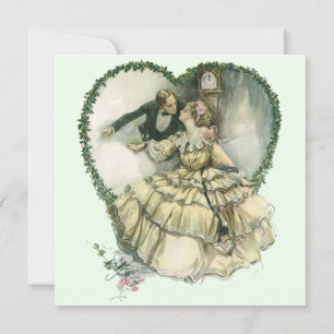 Antike Liebe, Romantik, Romantisch, Termin vormerk Einladung