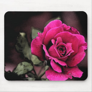 Antike Liebe-Rose Mousepad