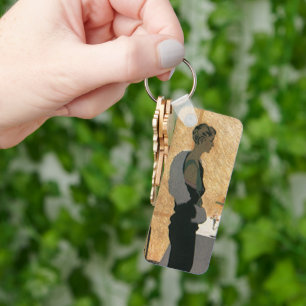 Antike Liebe und Romantik, elegantes Dinner für Pa Schlüsselanhänger