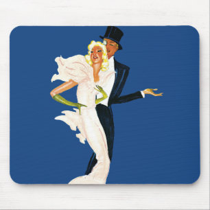 Antike Liebe und Romantik, modernes Brautpaar Mousepad