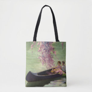 Antike Liebe und Romantik, romantische Bootsfahrt