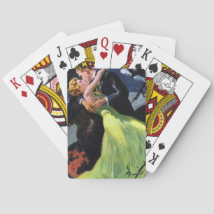 Antike Liebe und Romantik, Romantischer Kuss Spielkarten