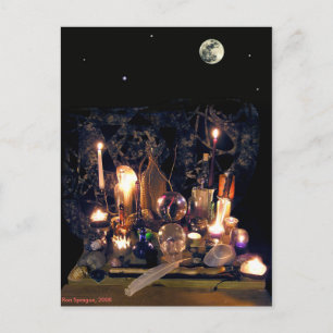 Antike Magie Postkarte