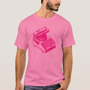Antike mechanische Schreibmaschine T-Shirt