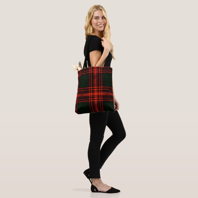 Antike Menzies Hunting Tartan Plädoyer (Am Model)