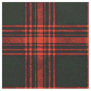 Antike Menzies Hunting Tartan Plädoyer Stoff