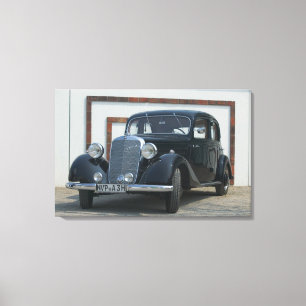 antike Mercedes 3 Leinwanddruck