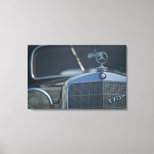 antike Mercedes 4 Leinwanddruck