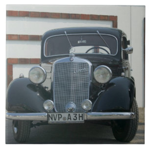 antike Mercedes Fliese