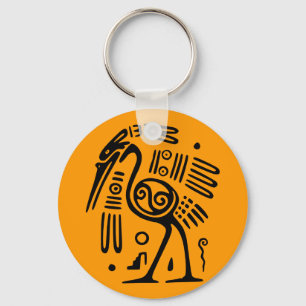 Antike mexikanische Motif-Schlüsselkette Schlüsselanhänger
