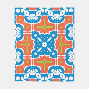 Antike mexikanische talavera Keramik. Vintag nahtl Fleecedecke