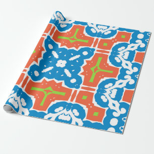 Antike mexikanische talavera Keramik. Vintag nahtl Geschenkpapier