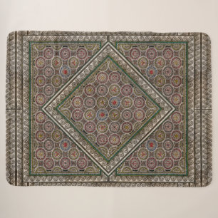 Antike Mosaik-Sherpa-Decke Sherpadecke