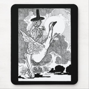 Antike Mother Goose von Charles Robinson im viktor Mousepad