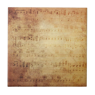 Antike Musik Fliese