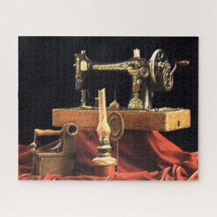 Antike Nähmaschine Puzzle