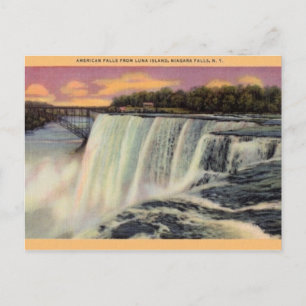 Antike Niagara-Fälle-Postkarte Postkarte