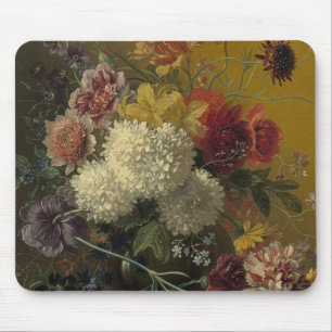 Antike niederländische Meister-Blumenstillleben Ge Mousepad