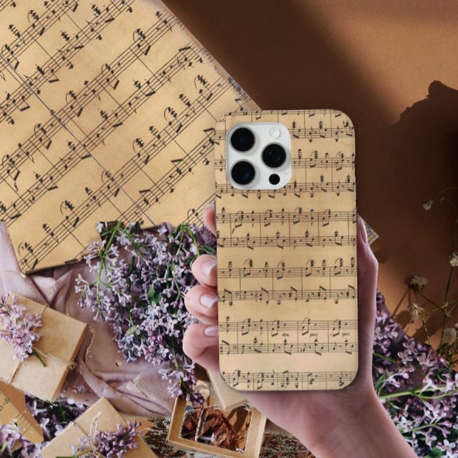 Antike Notenblätter Case-Mate iPhone Hülle (Von Creator hochgeladen)