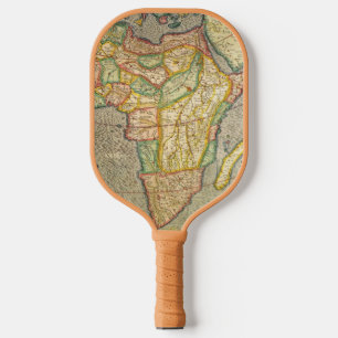 Antike Old World Gerardus Mercator Karte von Afrik Pickleball Schläger