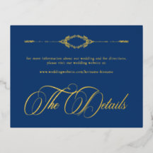 Antike Ornamentale Blaue Gold-Rollen Gotische Hoch
