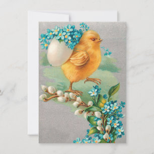 Antike Ostern Feiertagskarte