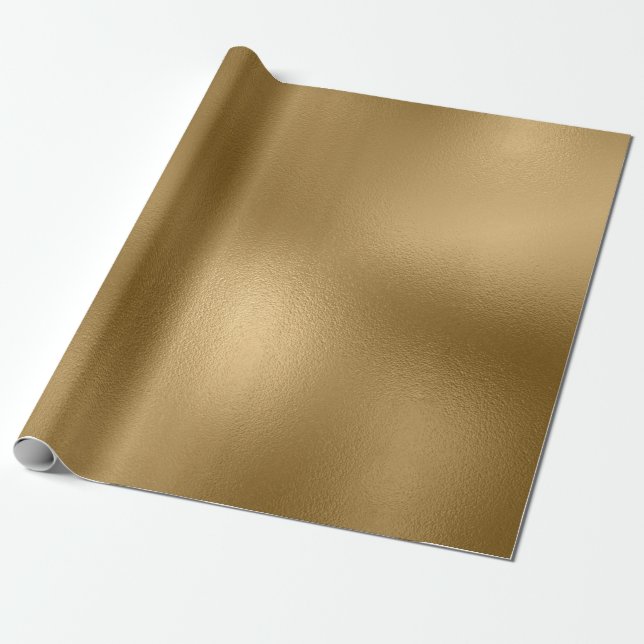 Antike Packpapier-Rolle der Goldfolien-Art-41 Geschenkpapier (Ungerollt)
